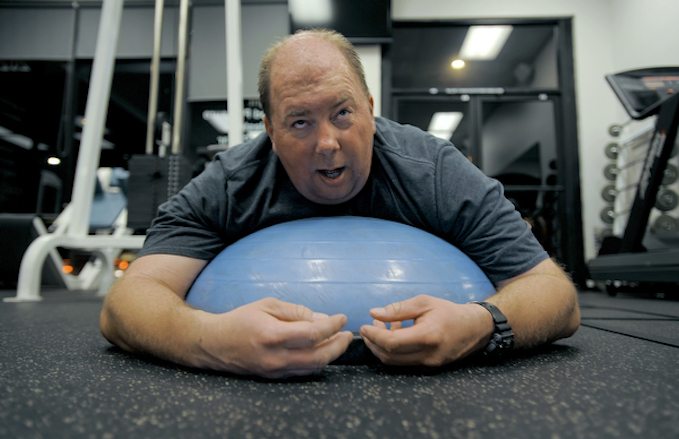 Bosu ball oblique discount crunch