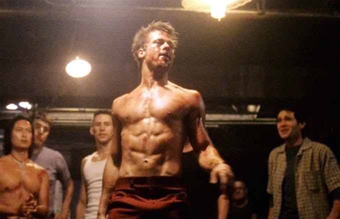 brad pitt fight club