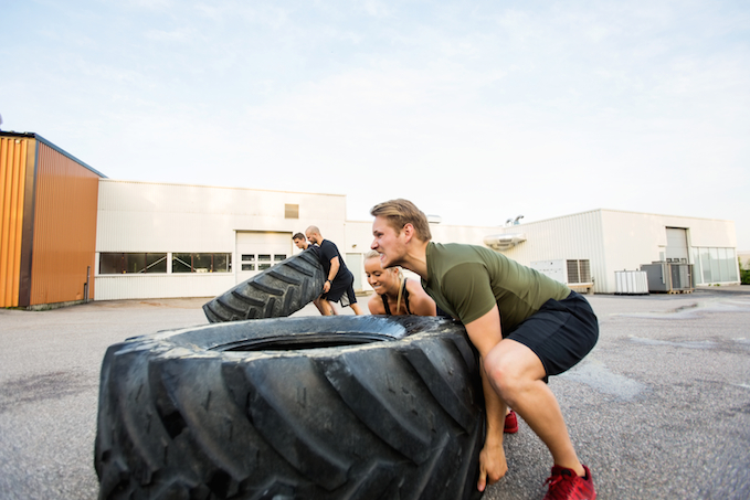 exercise vs training