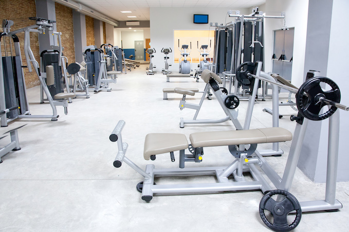 Weights and gym online equipment