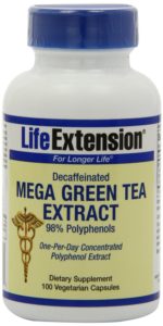 life extension mega green tea extract