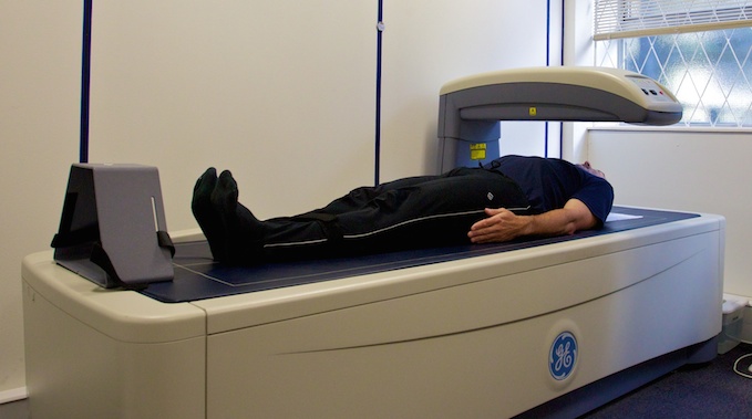 measuring body fat dexa scan