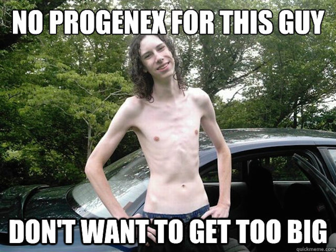 really skinny guy